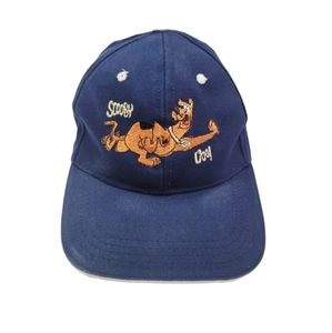 Embroidered Navy Blue Scooby Doo Kids Baseball Hat/Cap 100% Cotton